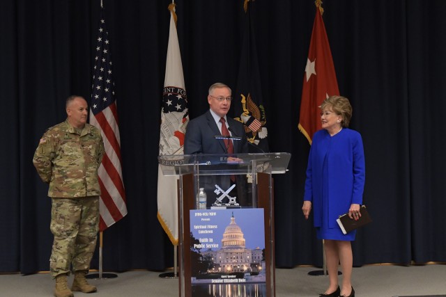 Senator Dole discusses faith and public service at MDW
