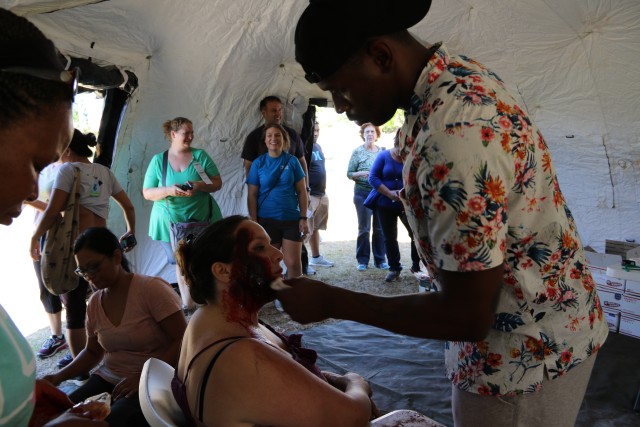 The art of moulage during RIMPAC