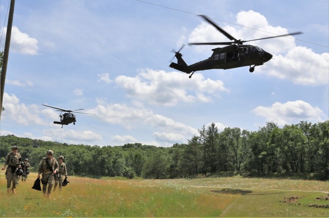 EOD personnel train at Fort McCoy with Exercise Audacious Warrior 2018