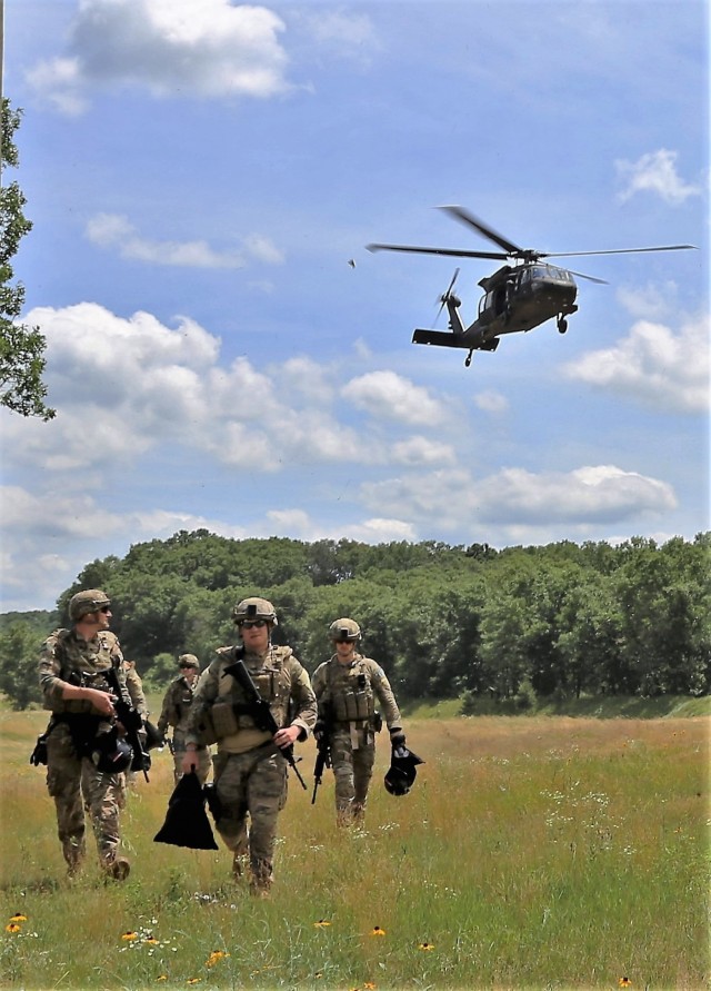 EOD personnel train at Fort McCoy with Exercise Audacious Warrior 2018