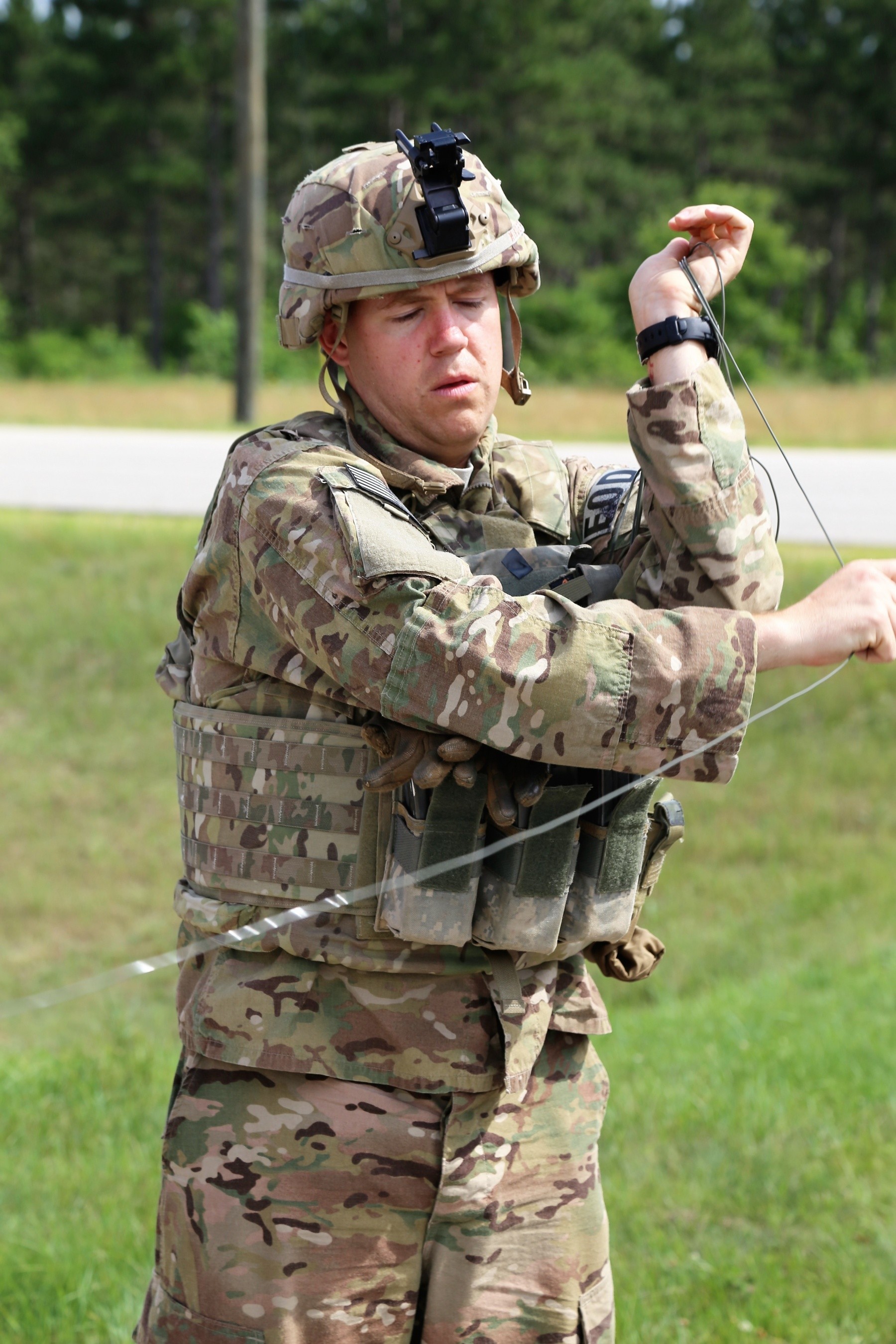 EOD personnel train at Fort McCoy with Exercise Audacious Warrior 2018 ...