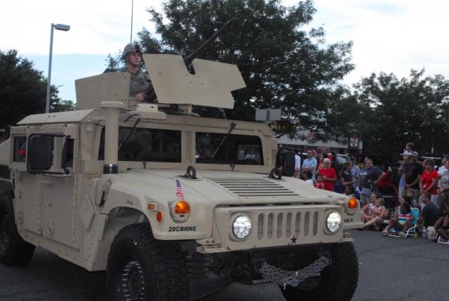 Humvee represents Army to community