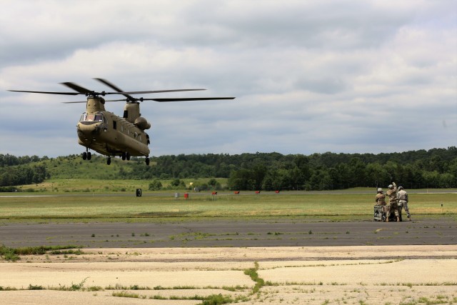 89B students build sling-loading skills for ammo at Fort McCoy