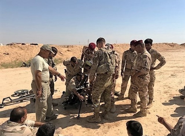 Mayhem Mortars improve Iraqi lethality