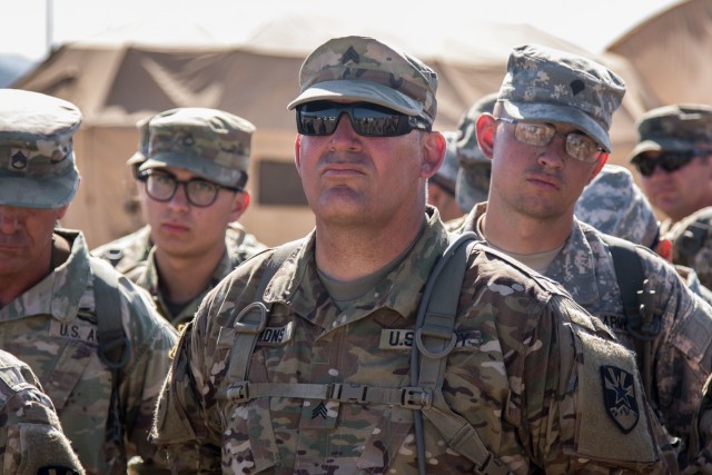 Arizona Guardsmen conduct wartime mission, build unit cohesion