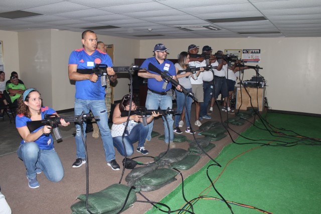 Employers have a taste of the Military at Bosslift 2018