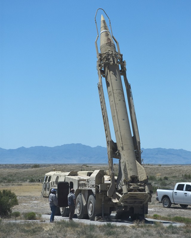 A Russian SCUD missile launcher was recently the interest of a system to detect ground disturbances at Dugway Proving Ground, Utah. Much of the system is sensitive and cannot be specified, but its dev
