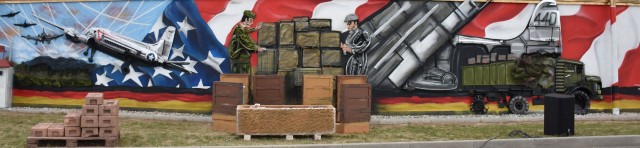 Mural on Clay Kaserne