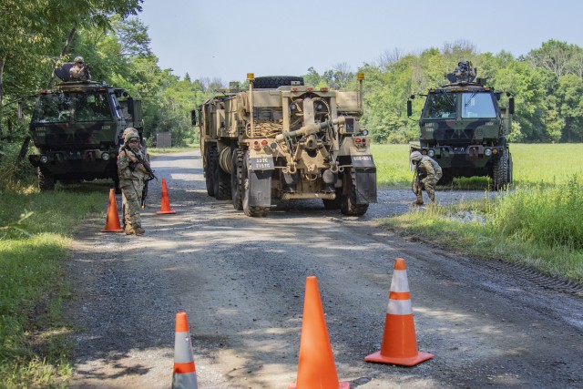 New York Army Guard units increase their skills at Fort Indiantown Gap