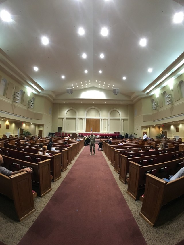 Stewart holds safety, security town hall