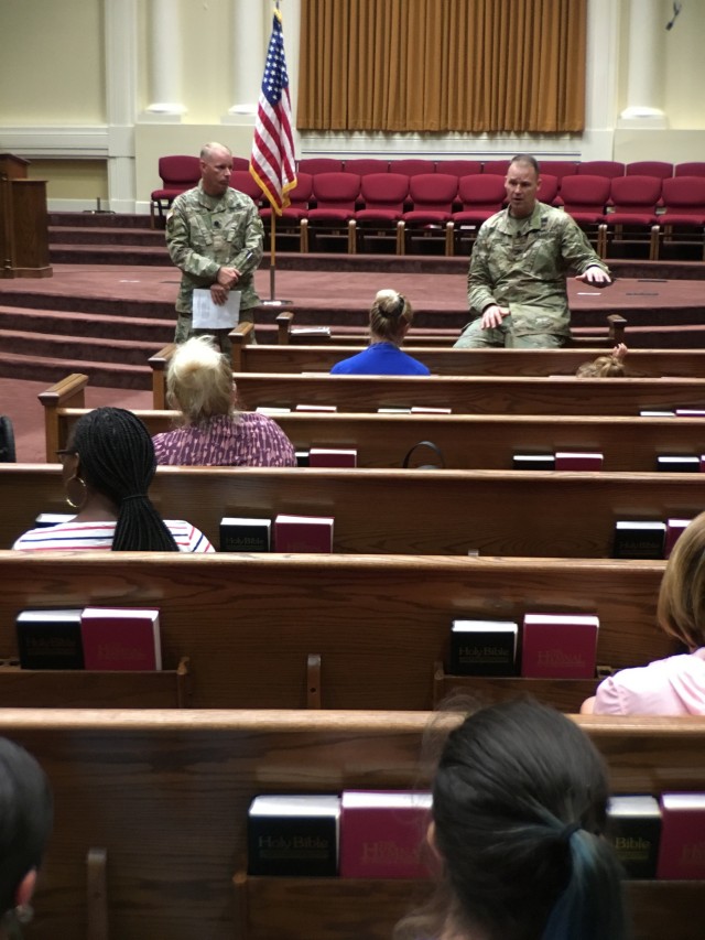 Stewart holds safety, security town hall