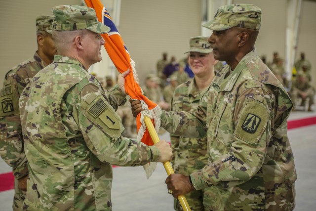 335th Signal Command (Theater) (Provisional) welcomes new commander - Bg. Gen. Nikki Griffin Olive