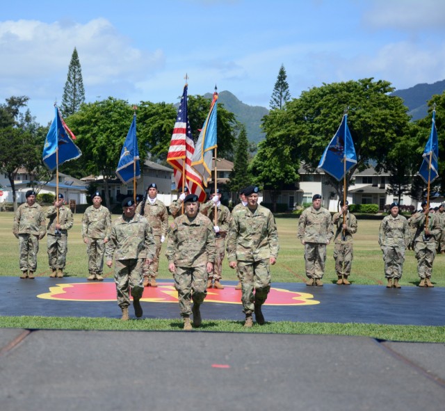 Elsen Assumes Command of 500th MI Brigade-Theater