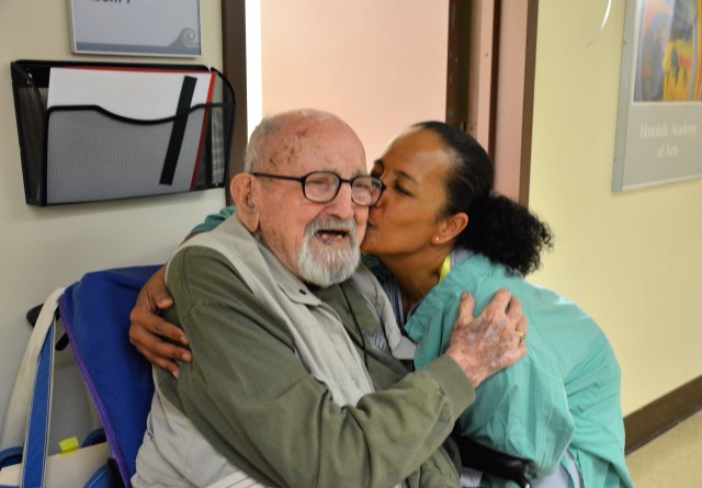 Patient celebrates his 101st birthday with Tripler Army Medical Center