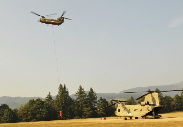 Oregon National Guard activated to assist wildfire suppression