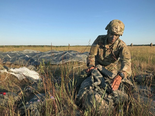 82nd Airborne Division descends on Baltics