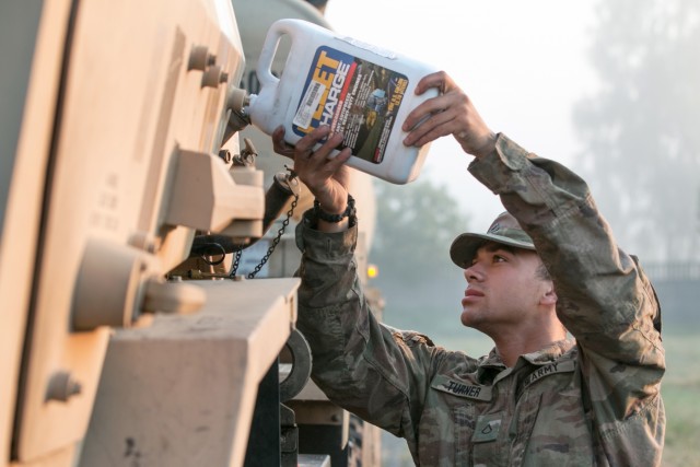 1st ID Conducts Convoy, Establishes TAC at BPTA