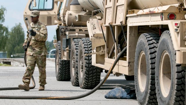 1st ID Conducts Convoy, Establishes TAC at BPTA