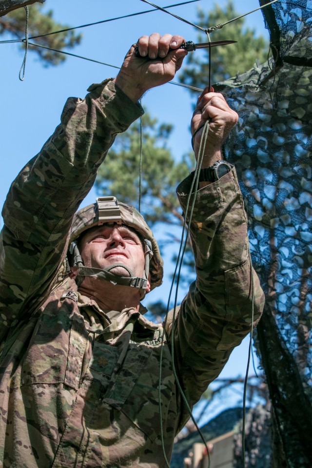1st ID Conducts Convoy, Establishes TAC at BPTA