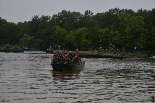 Reserve Engineers get back to basics during River Assault