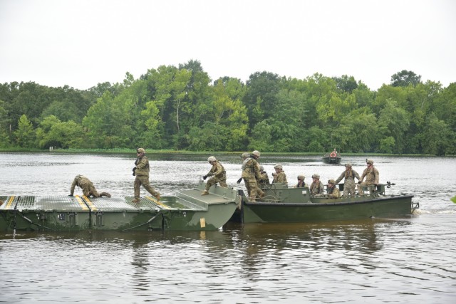 Reserve Engineers get back to basics during River Assault