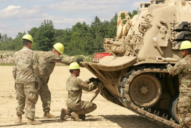 Troops should be aware of hazards during busy training action