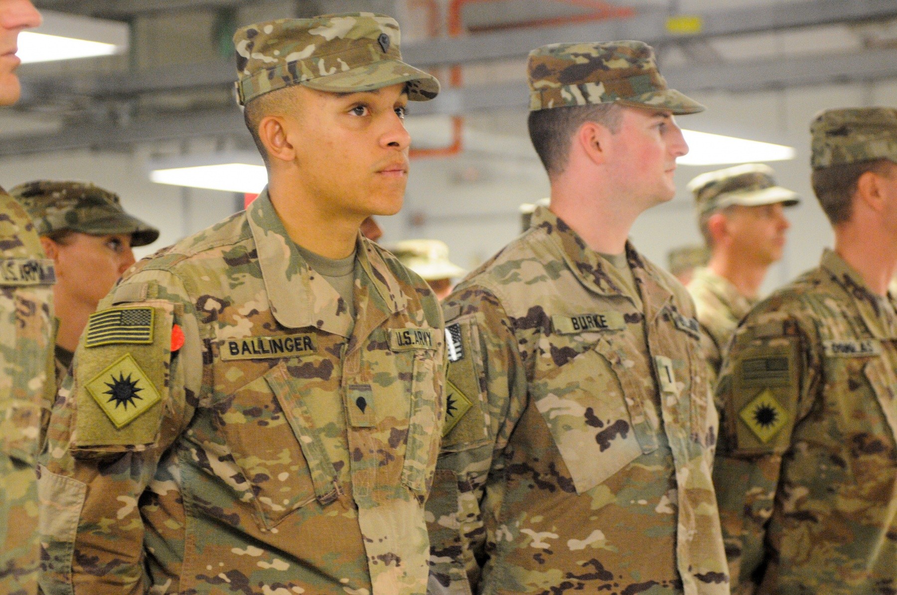 California Guard Soldier proudly earns combat patch on first deployment