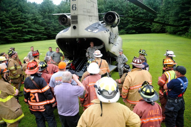Pennsylvania Army Guard, civilian first responders train for aviation disasters