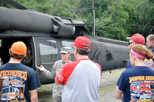 Pennsylvania Army Guard, civilian first responders train for aviation disasters