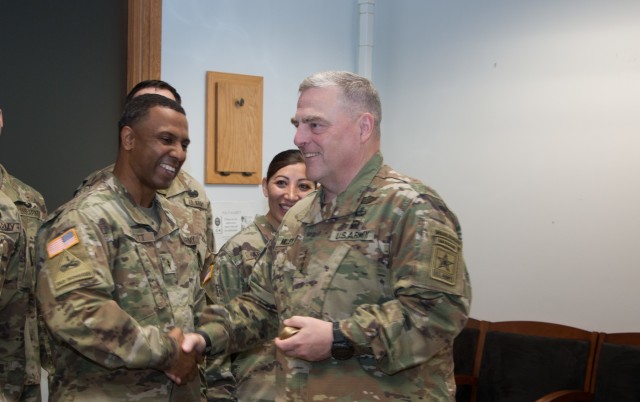 Chief of Staff of the Army Visits JBLM