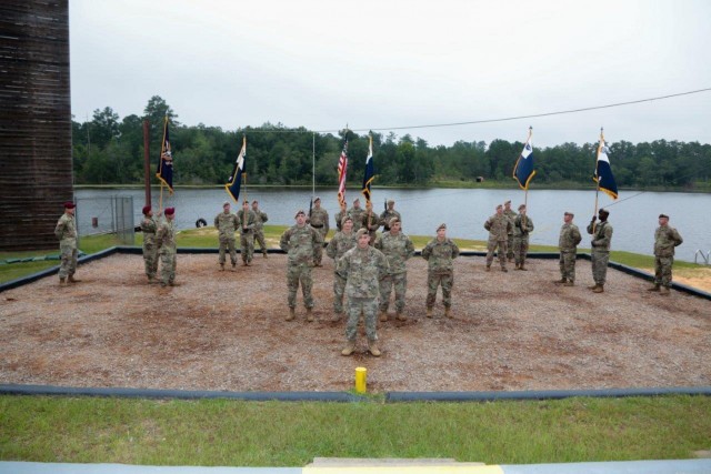 Formation at Victory Pond