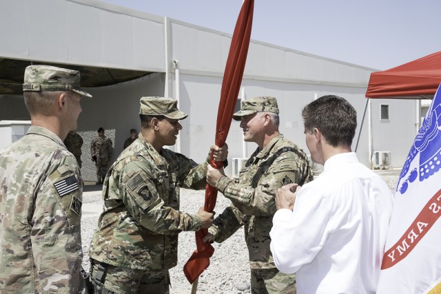 Secrist assumes command of Mosul Dam Task Force