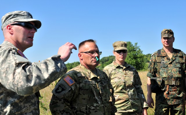 US Soldiers train with German Army Reserve soldiers