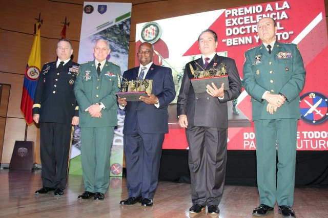 Colombian army recognizes CADD employees for doctrine excellence