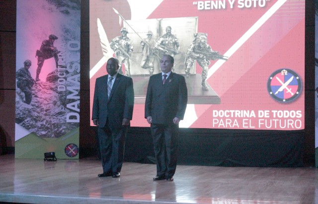 Colombian army recognizes CADD employees for doctrine excellence