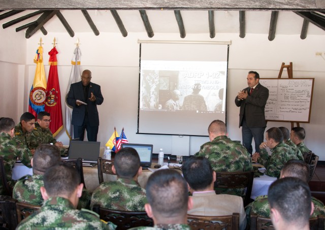 Colombian army recognizes CADD employees for doctrine excellence