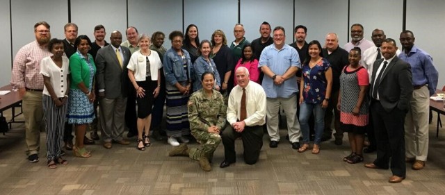 Suicide Prevention Program Managers attend new course