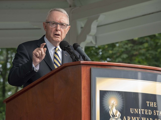 Retired Gen. Barry McCaffrey, graduation speaker