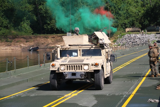 Kentucky bridge company plays crucial role in large exercise
