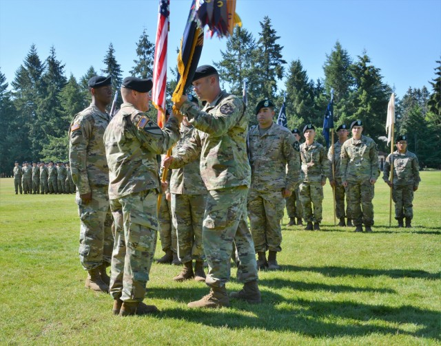 1st Battalion, 17th Infantry Regiment conducts change of command ceremony
