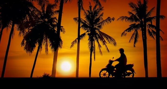 Riding in Paradise