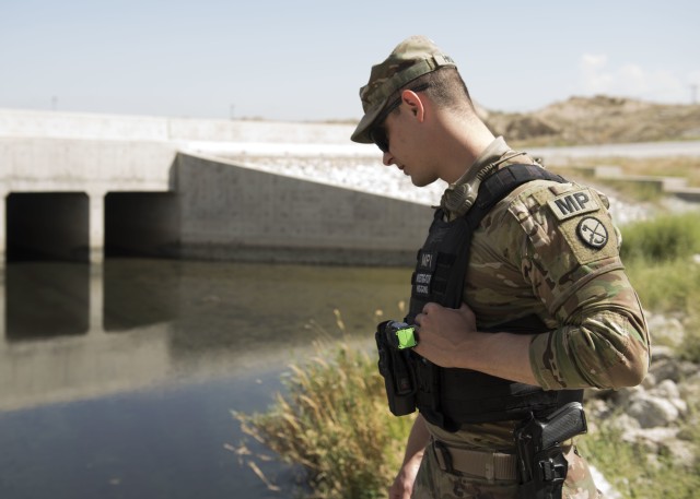 West Virginia Army National Guard maintaining law and order in Afghanistan