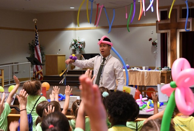 Fort Drum children attend Vacation Bible School for fun with a purpose