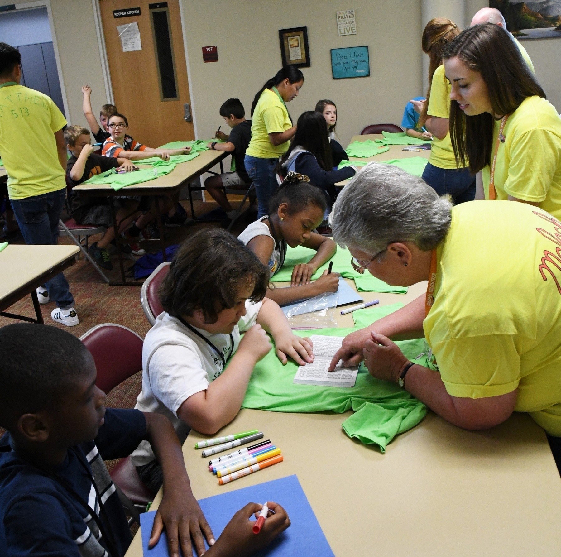 Fort Drum children attend Vacation Bible School for fun with a