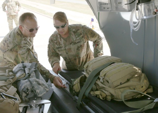 Highest ranking Army National Guard warrant officer visits Troops in Germany