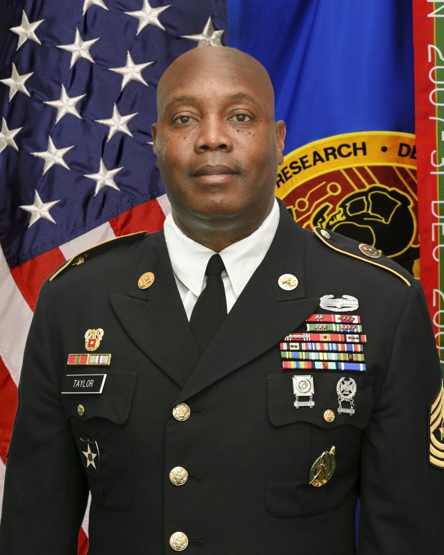 Command Sgt. Maj. (acting) Keith N. Taylor