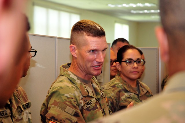 Sergeant Major of the Army visits the Puerto Rico National Guard