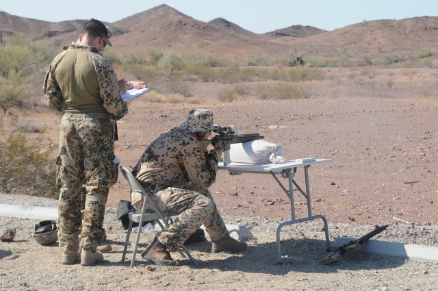 German Army tests assault rifle at U.S. Yuma Proving Ground