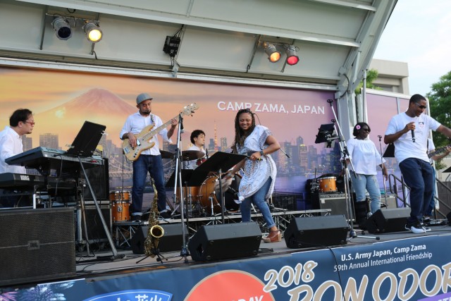 More than 20,000 visitors, community residents attend Camp Zama's historic Bon Odori Festival