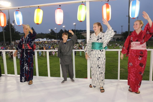 More than 20,000 visitors, community residents attend Camp Zama's historic Bon Odori Festival